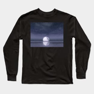 crescent moon - 新月 Long Sleeve T-Shirt